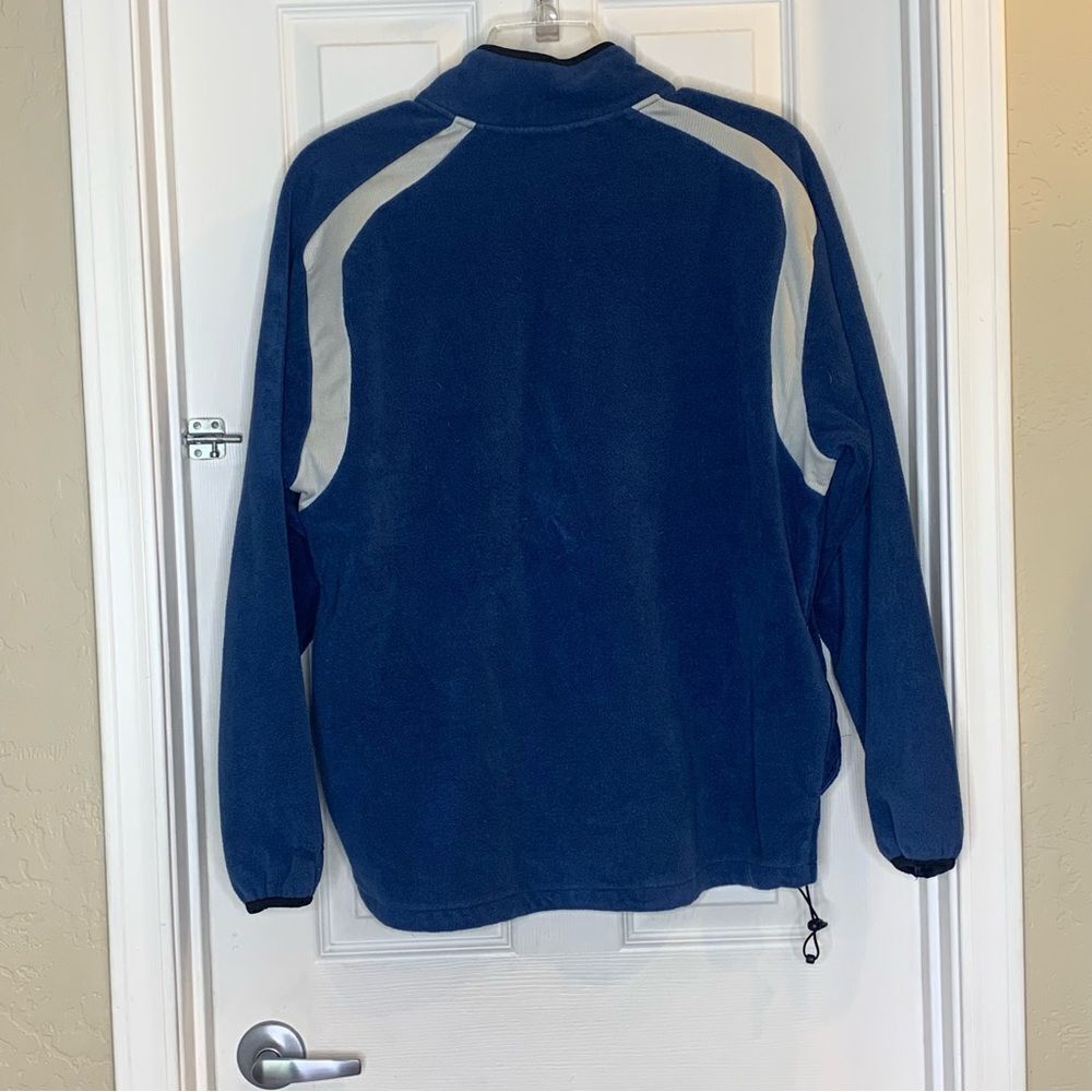 IZOD Fleece Pullover Blue Size XL - Picture 9 of 10